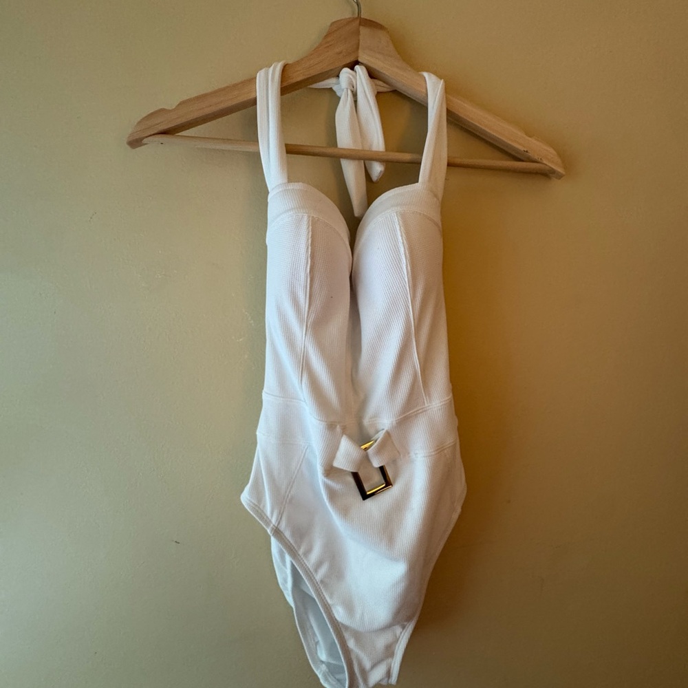 Lilly Pulitzer White One Piece Swimsuit - Size 2